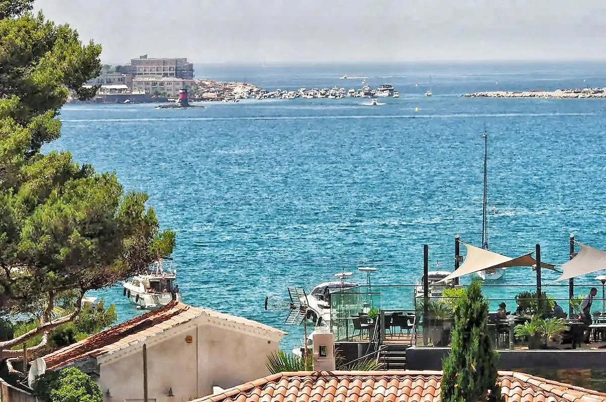 Villa Avec Piscine, Baie De Bandol, Acces Plage Sanary-sur-Mer France